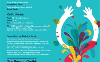 MEDICANA BURSA HASTANESİEL HİJYENİ TEMALI İLKOKUL 3.SINIFLAR ARASI ÖDÜLLÜ KOMPOZİSYON YARIŞMASI BAŞLIYOR!