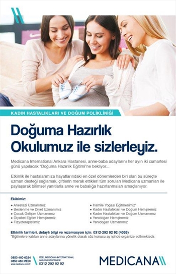 Doğum Okulumuz, 7 ve 28 Ekim'de...