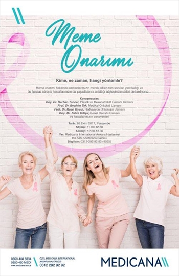 "Meme Onarımı ve Sonrası" Söyleşimizle Sizlerleyiz