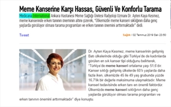 DİJİTAL TOMOSENTEZLİ MAMMOGRAFİ: MEME KANSERİNE KARŞI HASSAS, GÜVENLİ VE KONFORLU TARAMA DİJİTAL TOMOSENTEZLİ MAMMOGRAFİ: MEME KANSERİNE KARŞI HASSAS, GÜVENLİ VE KONFORLU TARAMA