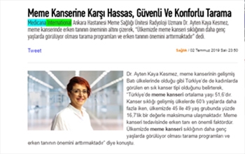DİJİTAL TOMOSENTEZLİ MAMMOGRAFİ: MEME KANSERİNE KARŞI HASSAS, GÜVENLİ VE KONFORLU TARAMA