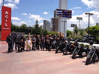 Harley Kulübü HOG Bosphourus, Medicana Ankara’yı Ziyaret Etti