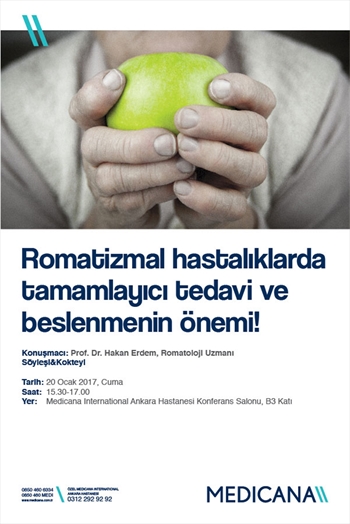 Söyleşi: Romatizmada beslenme  ve tamamlayıcı tedaviler