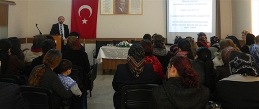 Medicana Hastanesi Sivas Cem Vakfı Kadınlarına Meme Kanseri Konulu Seminer Verdi
