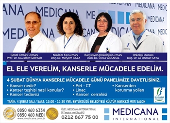 El Ele Verelim, Kanserle Mücadele Edelim.