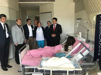 4 Eylül Sivas Kongresi’nin 100. Yılının İlk Bebeğine Sürpriz Ziyaret