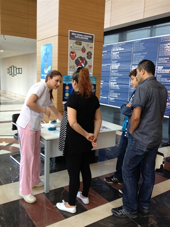 Nefes Testiyle "Tütüne Hayır" Mesajı…