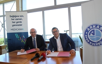 Arkas Spor’un sağlık sponsoru Medicana
