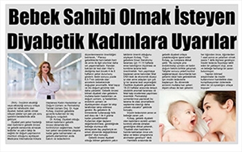Bebek Sahibi Olmak İsteyen Diyabetik Kadınlara Önemli Uyarılar