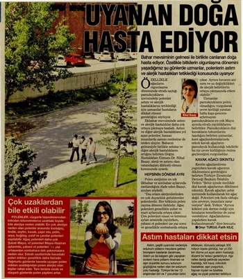 Uyanan Doğa Hasta Ediyor