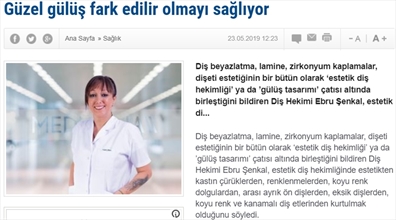 Güzel Bir Gülüş İle Fark Edilir Olmak