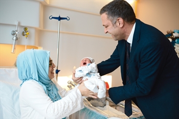 Medicana Bursa’da İlk Bebek Sevinci