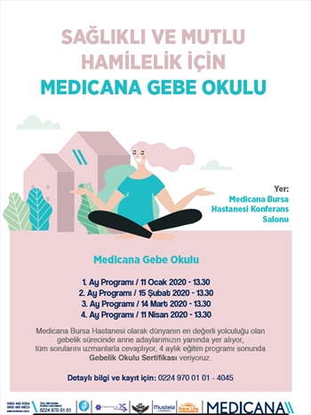 Gebe Okulu Programı 2020 