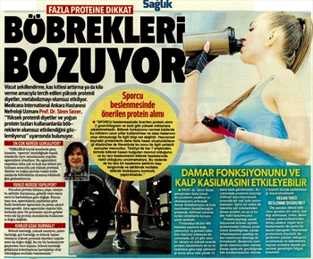 Fazla proteine dikkat, böbrekleri bozuyor!