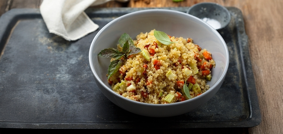 Kinoalı kısır nasıl yapılır? Kinoalı kısır tarifi...