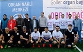 Organ Bağışına Dikkat Çekmek için Sahaya Çıktılar
