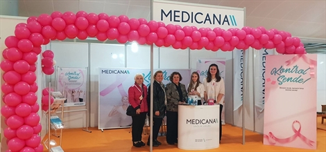 MEDICANA MEME KANSERİNE FARKINDALIK STANDIYLA YAŞAM VE SPOR FUARINDAYDI