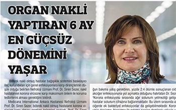 ‘Corona virüsü salgını ve Böbrek nakli’