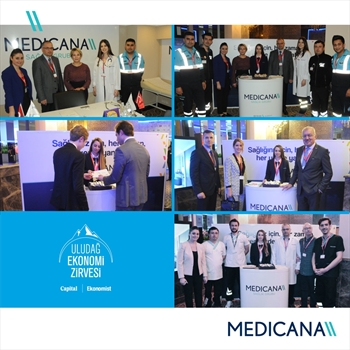 23- 24 Mart’ta Düzenlenen Uludağ Ekonomi Zirvesi’nin Sağlık Sponsoru Olmaktan Gurur Duyduk.