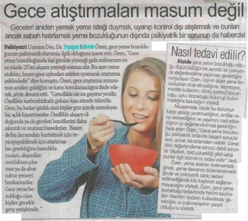 Gece Atıştırmaları Masum Değil